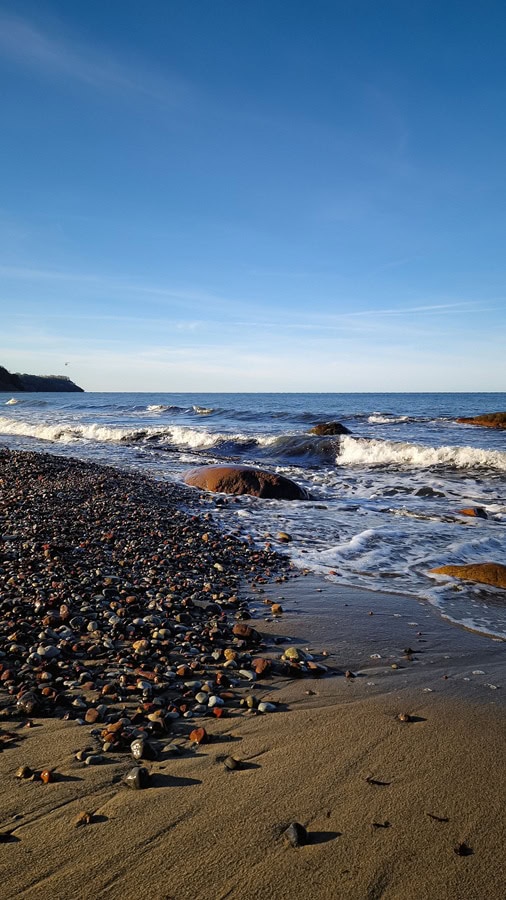Bernsteinsuche Ostsee Urlaub Spüllinie