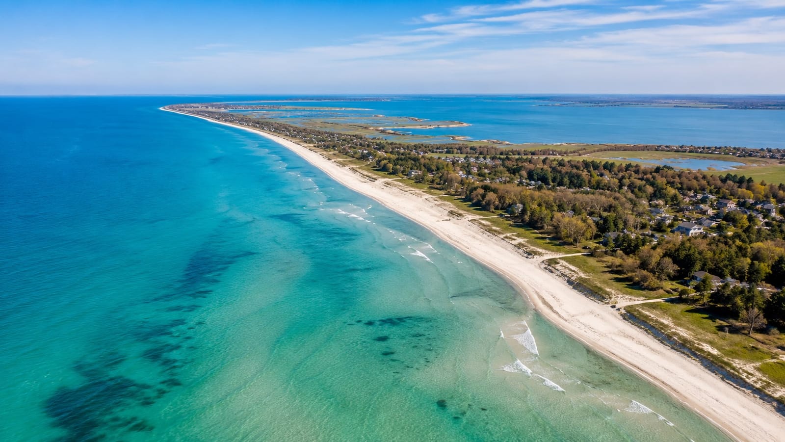 Die Halbinsel Fischland-Darss-Zingst zwischen Ostsee und Bodden