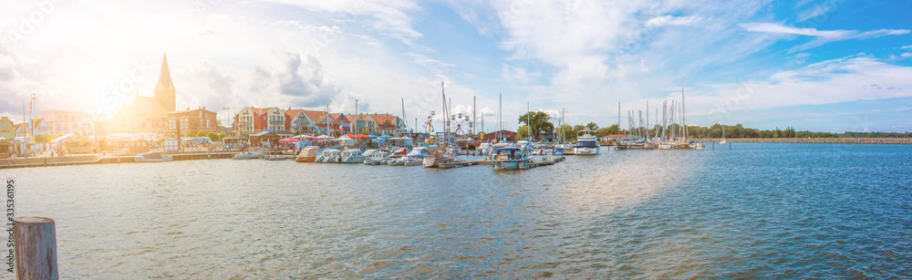 Marina im Hafen von Barth am Bodden