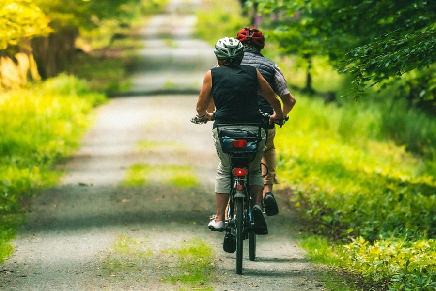 Radfahren an der Ostseeküste zwischen Dierhagen und Ahrenshoop