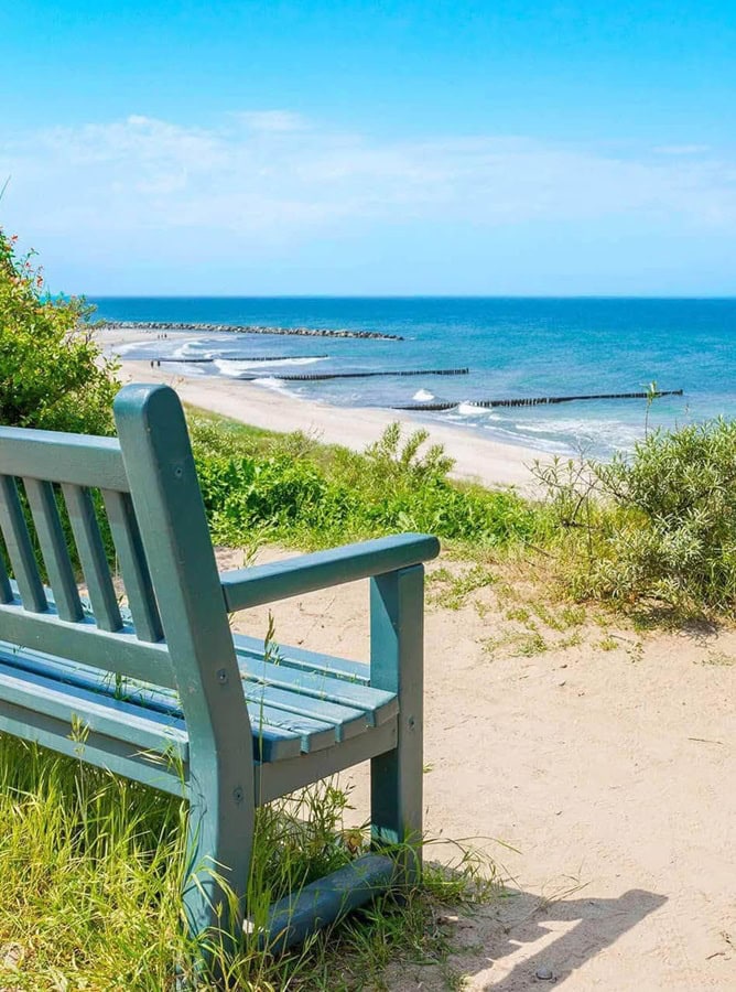 Strand unterhalb der Steilküste bei Ahrenshoop