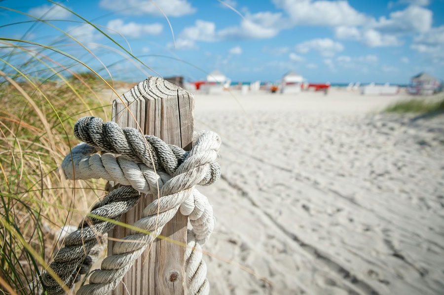 Strand von Warnemünde bei Rostock